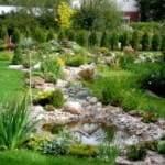 Создаем альпийскую горку с водоемом