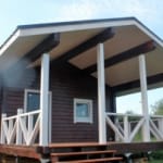 Баня с террасой: обдумываем проект и выбираем материал для строительства