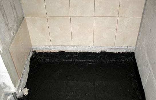 Фото №12 обмазочная гидроизоляция поддона