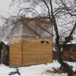 Как я построил маленькую баню 4х3 своими руками (пошаговый фотоотчет) — часть 1