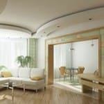 Разнообразие видов и вариантов дизайна потолков из гипсокартона