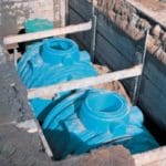 Устройство септика при высоком уровне грунтовых вод