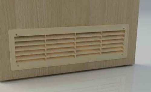 Дверь с вентиляционной решеткой